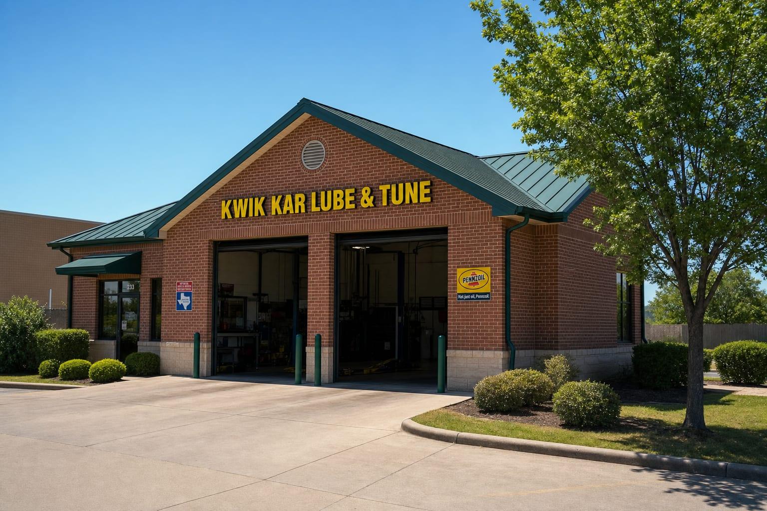 Kwik Kar Lube & Tune service center